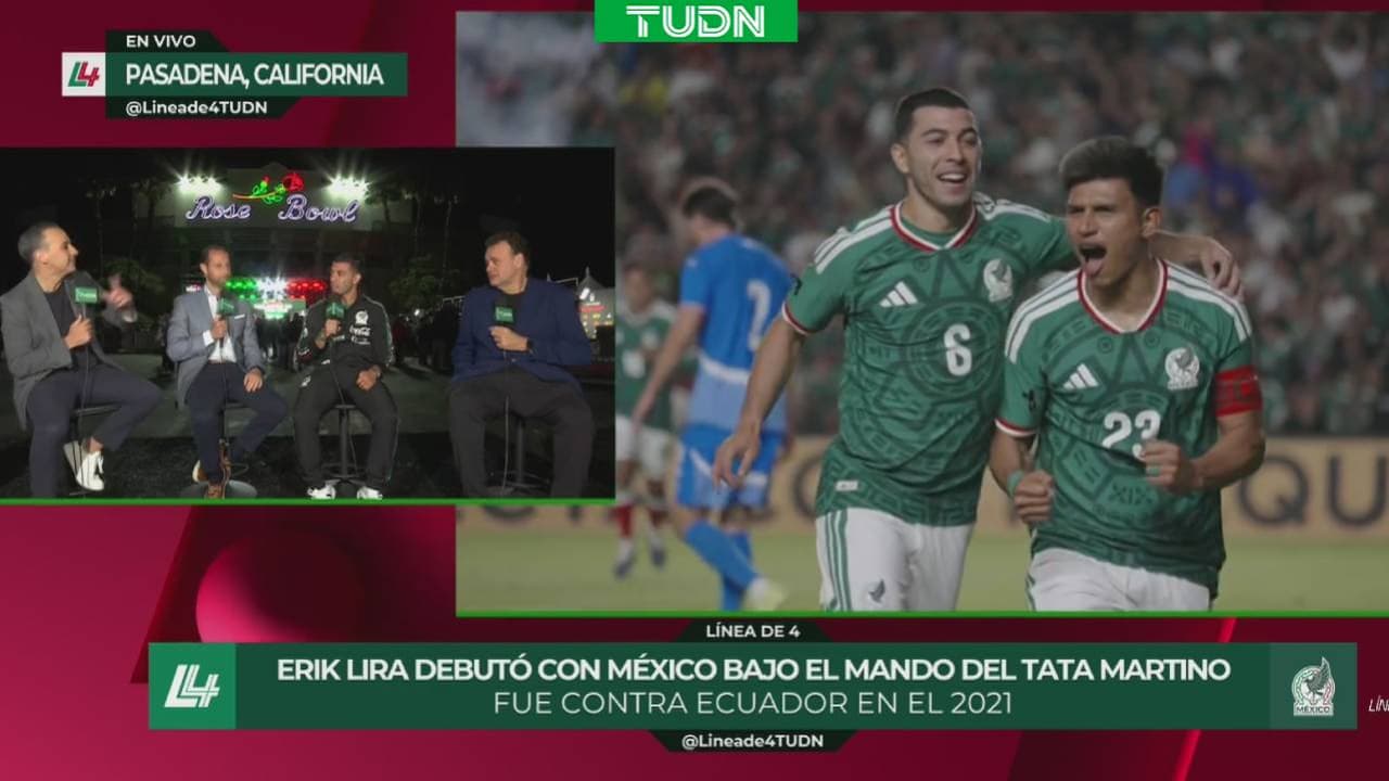 Erik Lira habla de la competencia interna que existe en el Tri