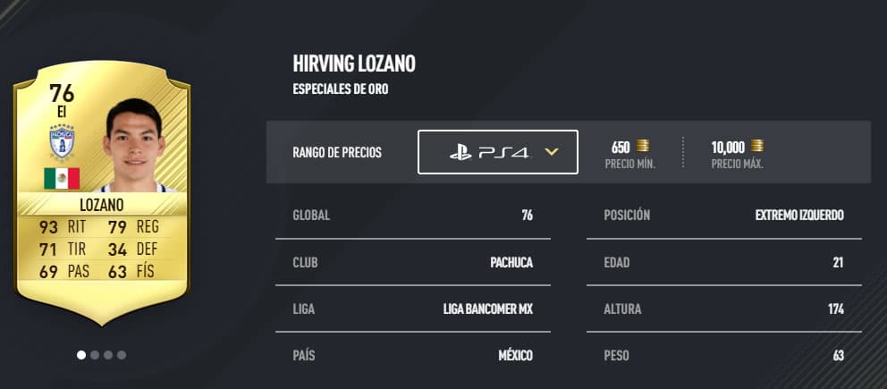 17.- Hirving Lozano | Pachuca