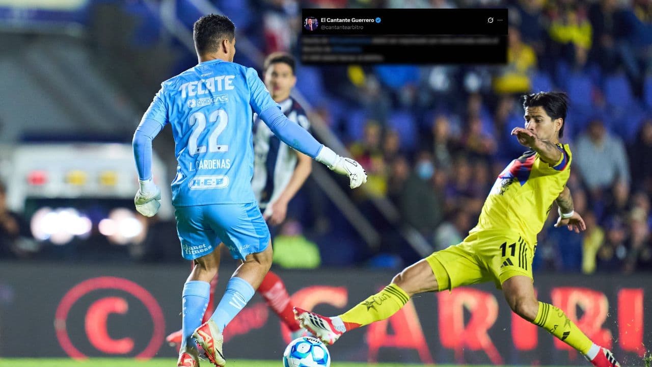 'Cantante' Guerrero se pronuncia sobre polémica entre América y Monterrey