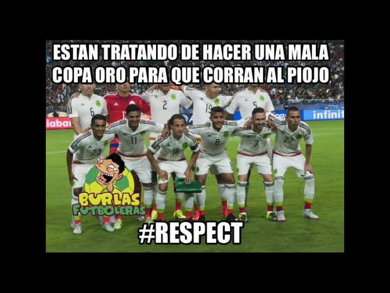 Memes de México vs. Trinidad y Tobago