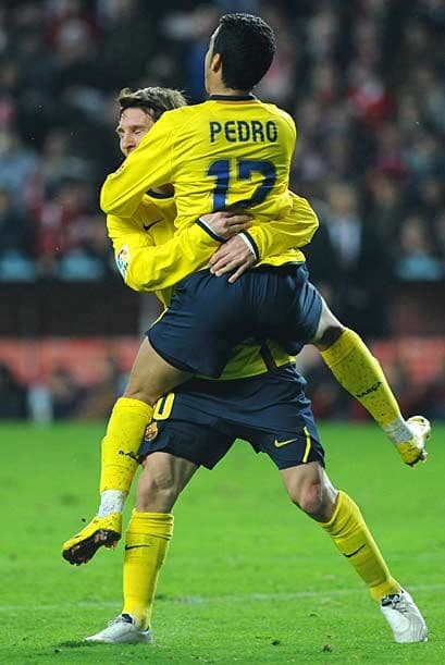 Pedro conquistó el gol que definió el encuentro al minuto 30.