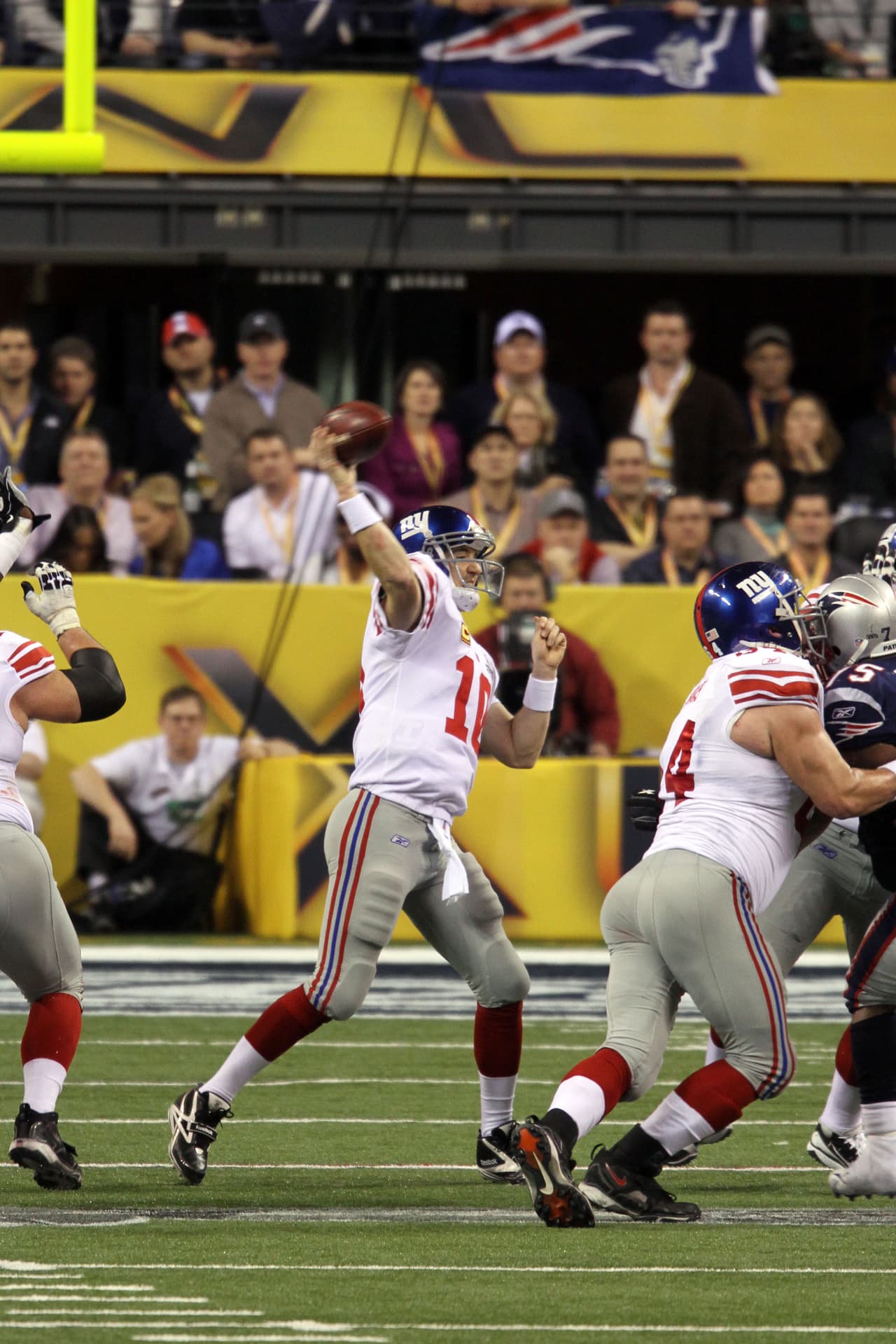 SUPER BOWL XLVI: Eli Manning New York Giants.