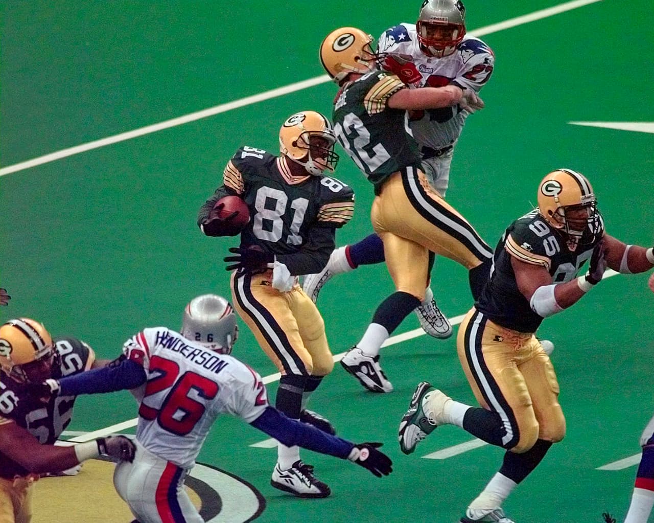 SUPER BOWL XXXI: Desmond Howard Green Bay Packers.