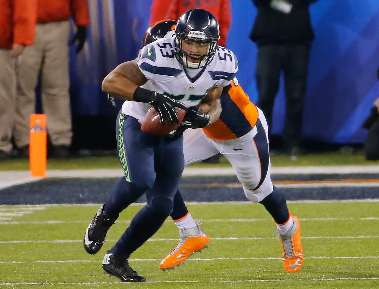 SUPER BOWL XLVIII: Malcolm Smith Seattle Seahawks.
