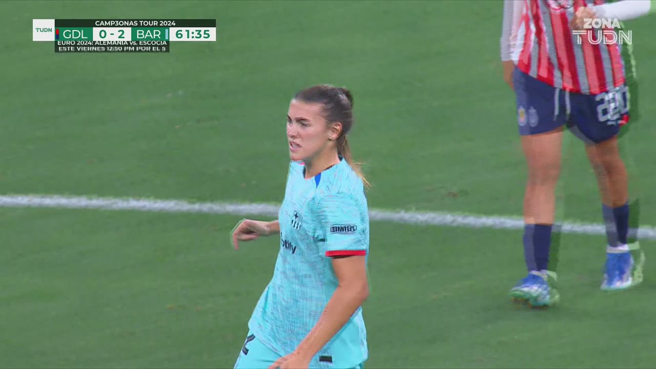 ¡Llegó el 2-0 de Barcelona, cortesía de Patri Guijarro!