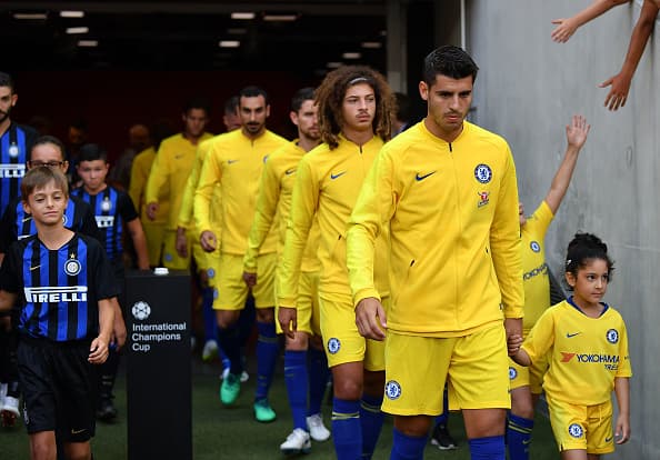 Así saltaron el Chelsea y el Inter al Allianz Arena en Niza