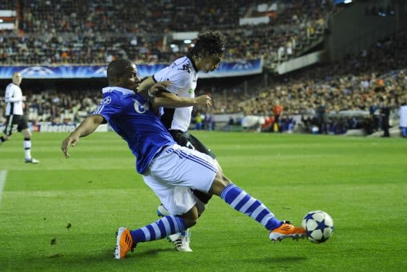 El cuadro alemán quería salir de Mestalla con un marcador que alimentara sus esperanzas de avanzar.