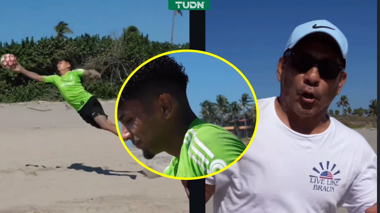 ¿Traición a Pumas? Hijo de Jorge Campos entrena con jersey de este portero