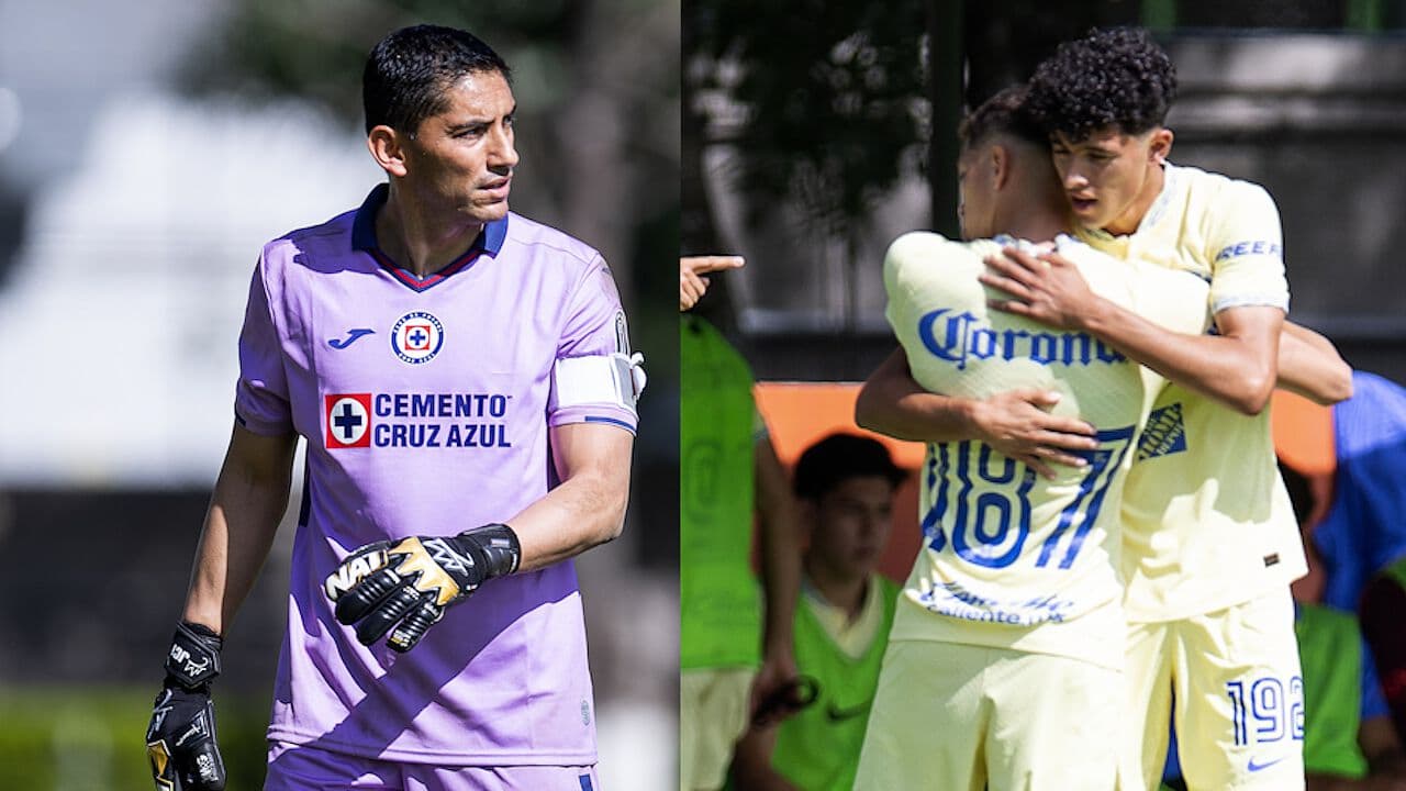 Jesús Corona regresó con Cruz Azul en la Sub-20 ante América
