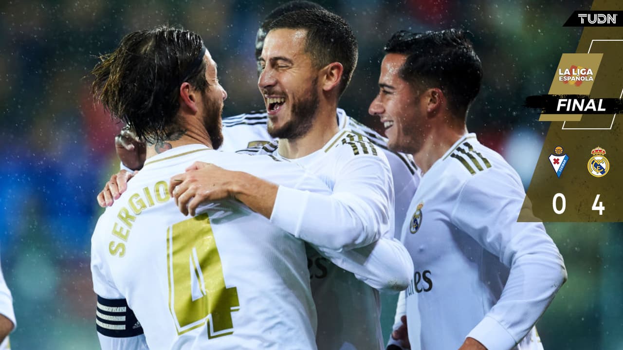 Real Madrid se impone con solvencia ante el Eibar