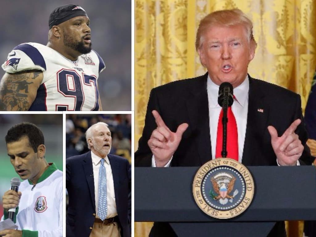 A un mes del inicio de su mandato, gente del medio deportivo internacional han criticado públicamente las políticas proteccionistas del presidente Donald Trump, o bien, han tomado acciones contra aliados suyos. Aquí algunos ejemplos de ellos.