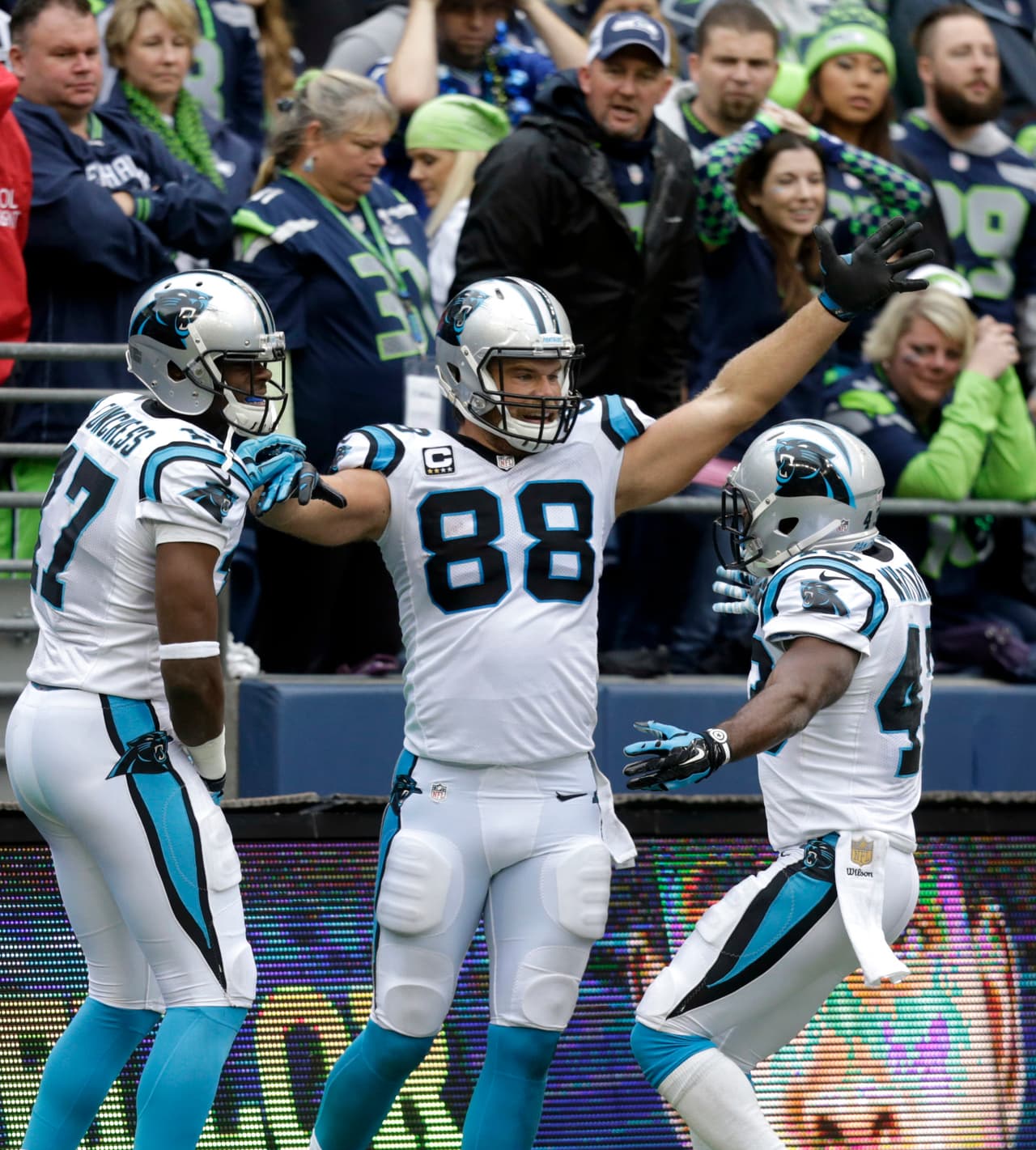 Los Carolina Panthers dieron una gran sorpresa en la semana 6 al vencer a los Seahawks en Seattle por marcador de 27-23 y estas son las mejores imágenes del encuentro.