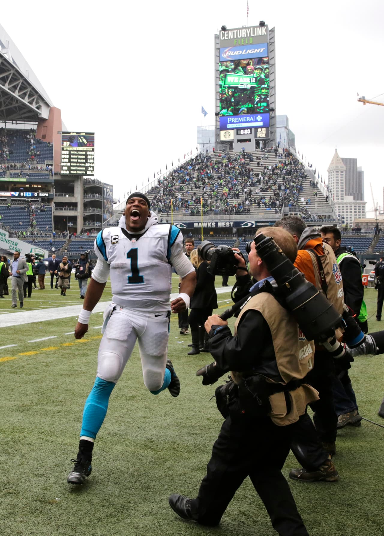 Los Carolina Panthers dieron una gran sorpresa en la semana 6 al vencer a los Seahawks en Seattle por marcador de 27-23 y estas son las mejores imágenes del encuentro.