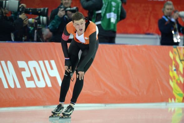 Kramer ganó con un tiempo de seis minutos, diez segundos y 76 centésimas, por delante de Jan Blokhuijsen y de Jorrit Bergsma.