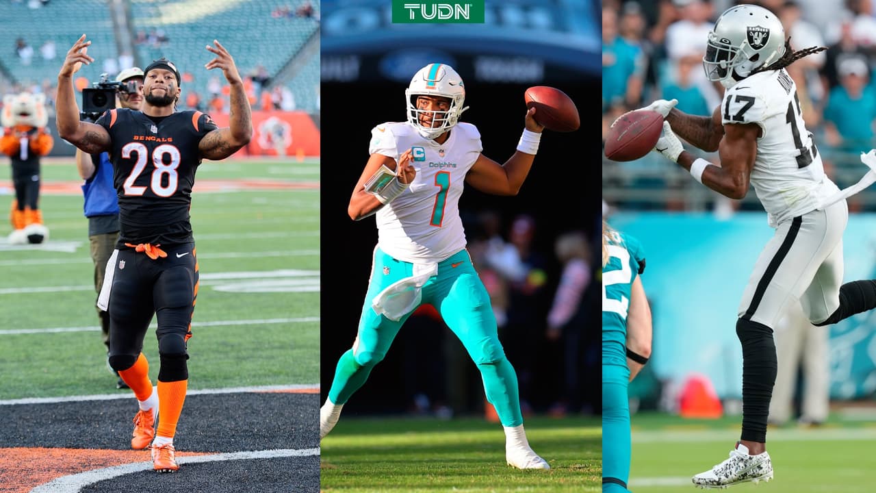 NFL Fantasy rankings, Semana 9: mejores y peores de los partidos de hoy