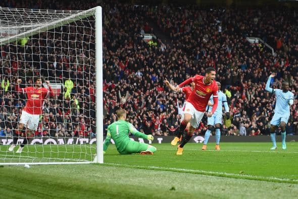 Manchester United goleaba a su rival de ciudad en un encuentro que se veía inclunado completamente a un lado.