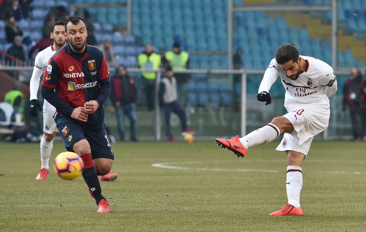 Milán fue ambicioso en la segunda parte y se fue en la búsqueda del triunfo en casa del Genoa.