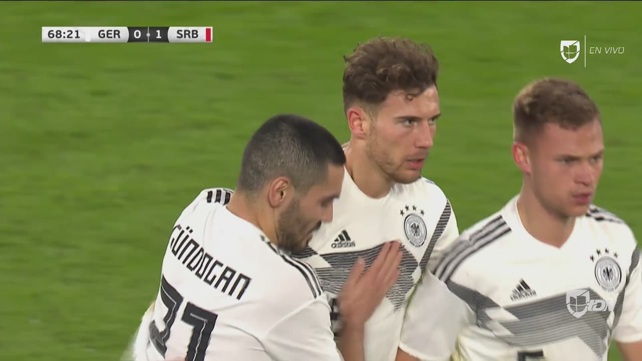 El 'Gegenpressing' de Alemania que empata a Serbia con gol de Goretzka