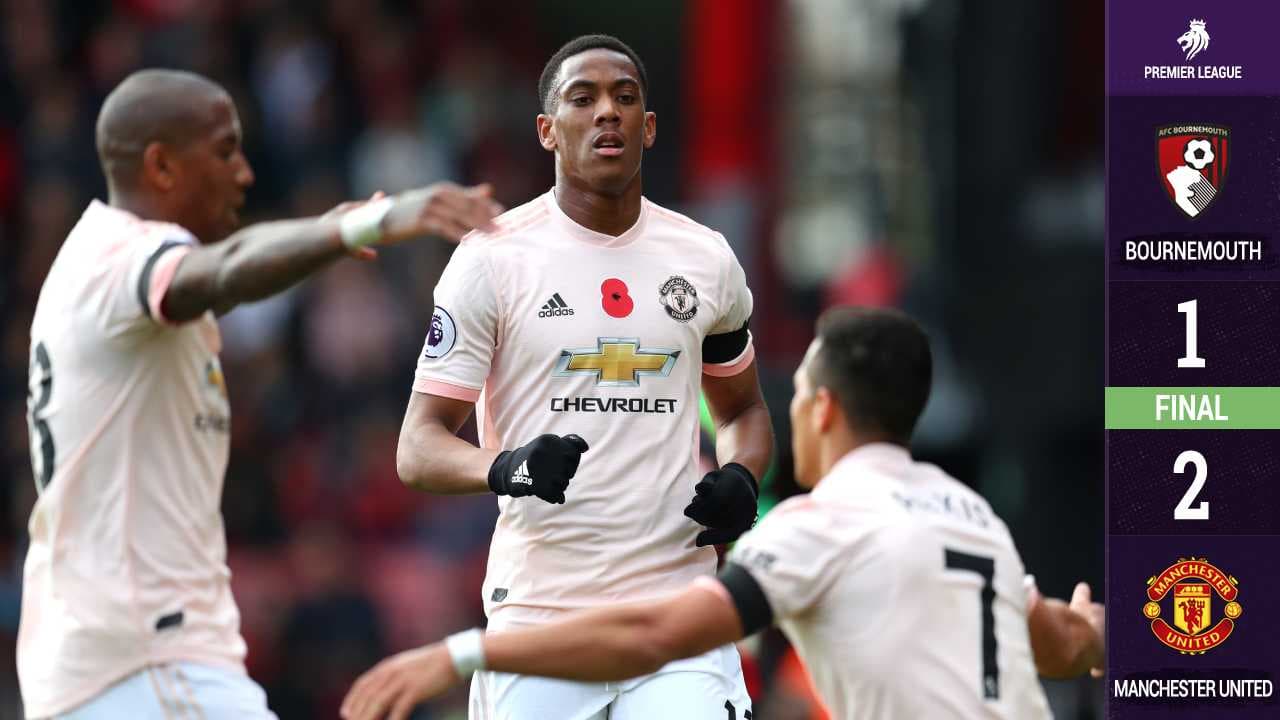 ¡Con el último suspiro! Manchester United logra agónica remontada ante el Bournemouth