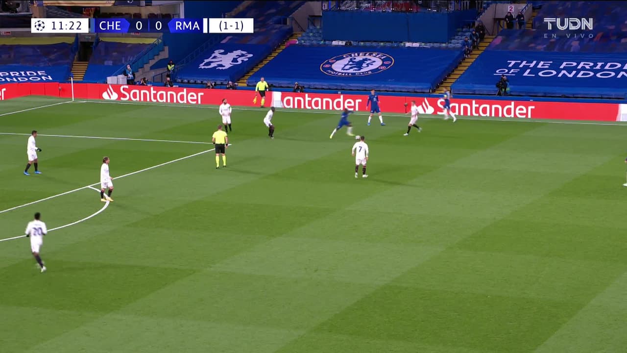 ¡TIRO ATAJADO! disparo por Antonio Rüdiger.