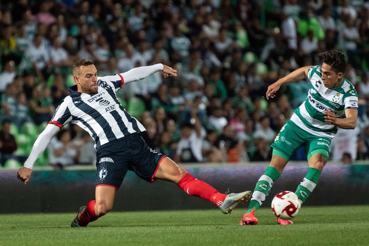 Monterrey consigue la ventaja de la localía para la vuelta tras empatar 0-0 en su visita a Santos.