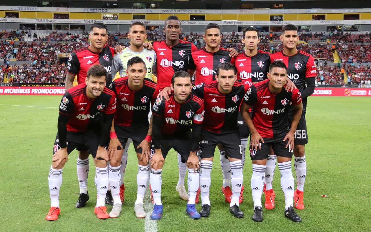 Así formó Atlas, club que no conoce la victoria como local desde el 25 de enero (3-1 sobre Lobos BUAP).