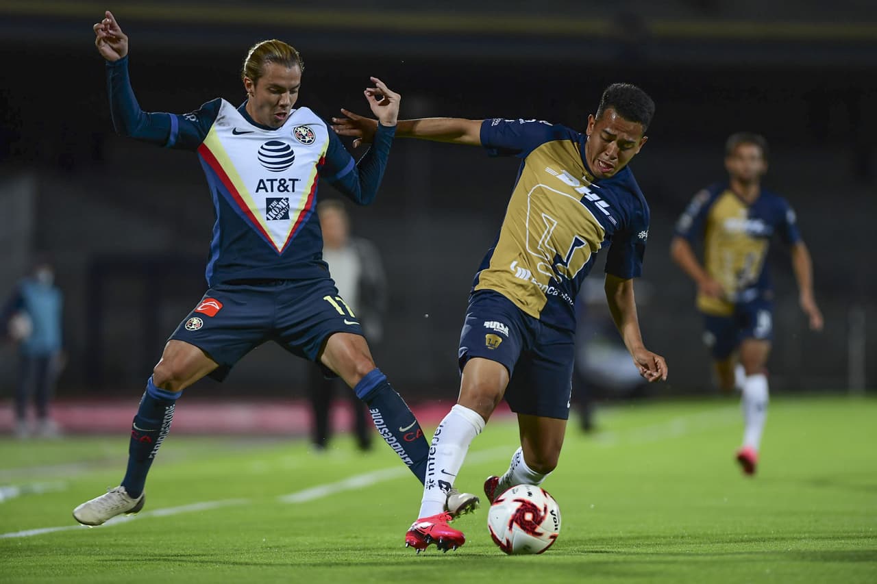Águilas y Pumas llegan como tercero y cuarto, respectivamente, en la competición; América no vence a los de la UNAM desde aquél 6-1 en 2018.