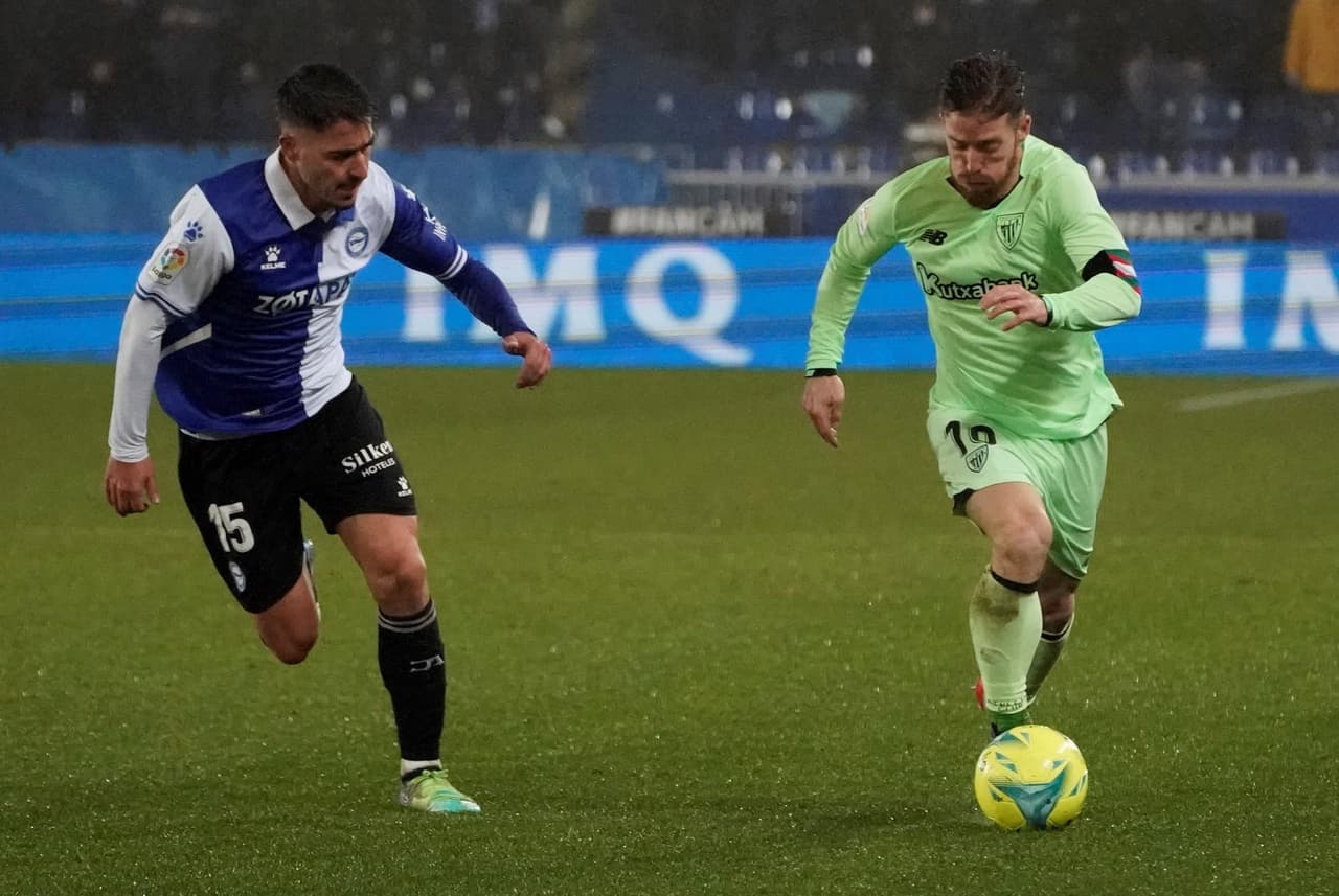 Alavés y Athletic no se hacen daño y reparten puntos durante la Jornada 20 en La Liga, lo que pone a los albiazules cerca del descenso.