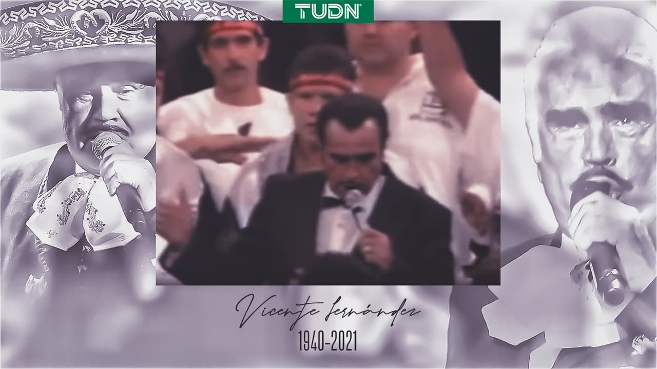Vicente Fernández solo entonó el Himno Mexicano para JC Chávez
