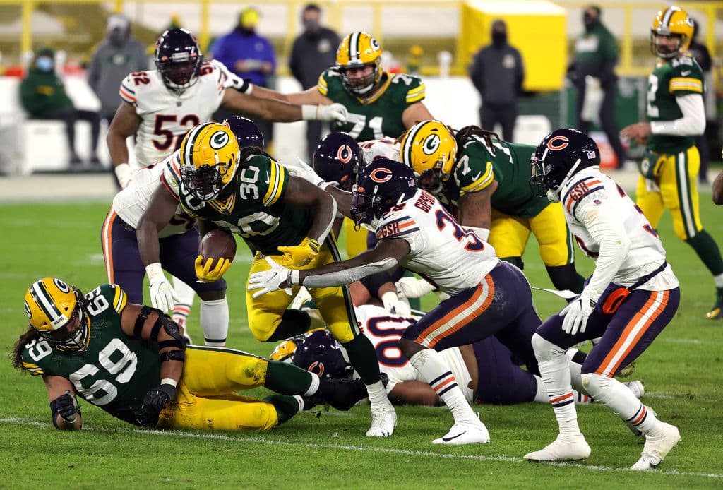 Con un disparejo marcador de 25-41, los Packers dominan a los Bears en el Sunday Night Fooball.