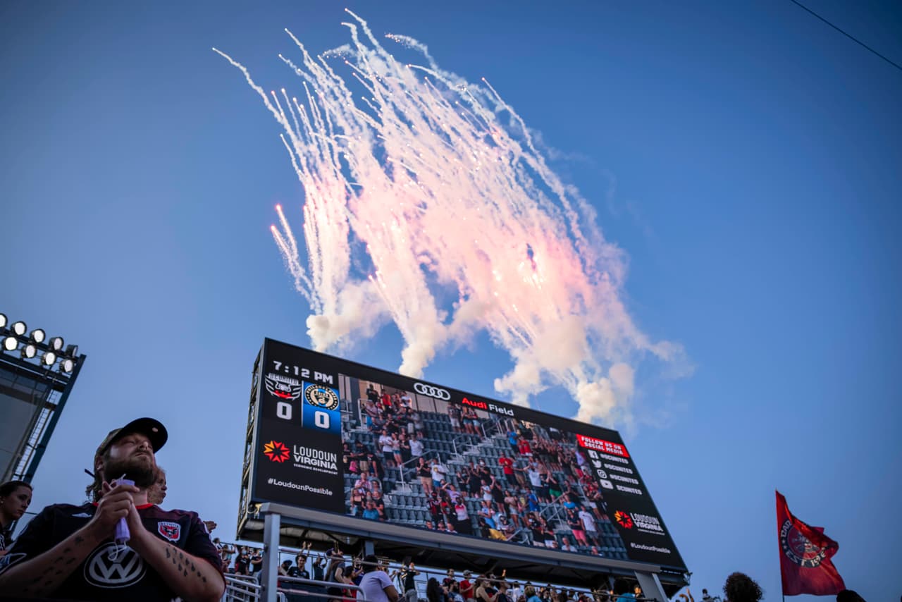 Todas eran expectativas en el Audi Field antes del inicio del partido entre D.C. United y Philadelphia Union.