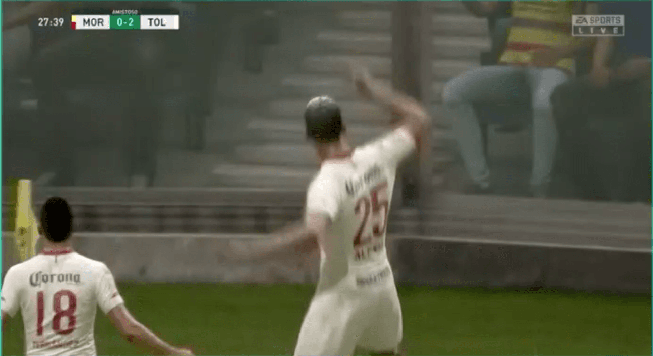 En el debut entre Monarcas Morelia y los Diablos Rojos de Toluca, el conjunto escarlata e impuso de forma contundente con doblete de Leo Fernández (22' y 60'), Canelo (28') y Gigliotti (80').