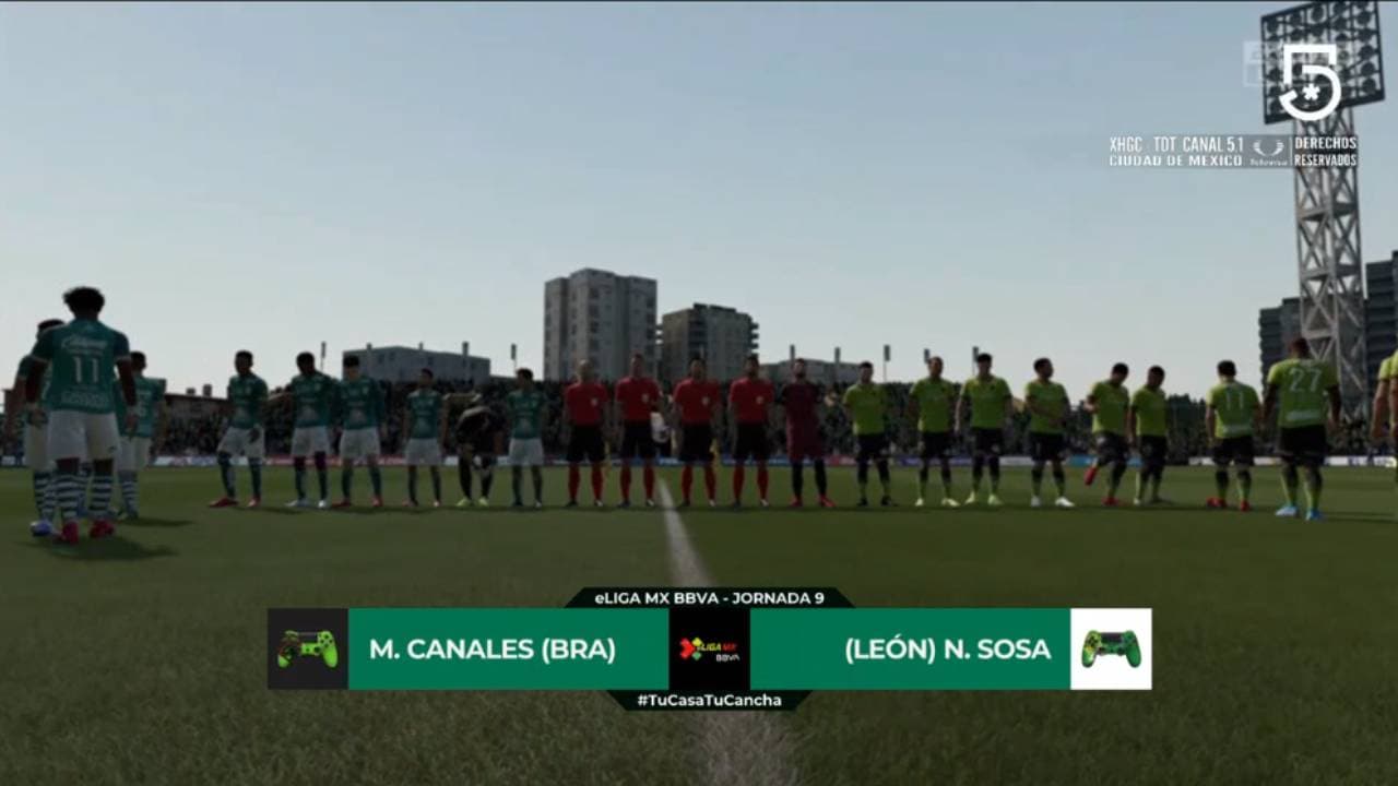 Juárez 0-4 León | eLiga MX | Marco Canales cayó 0-4 ante Nicolás Sosa, quien colecciona goleadas en el futbol virtual.