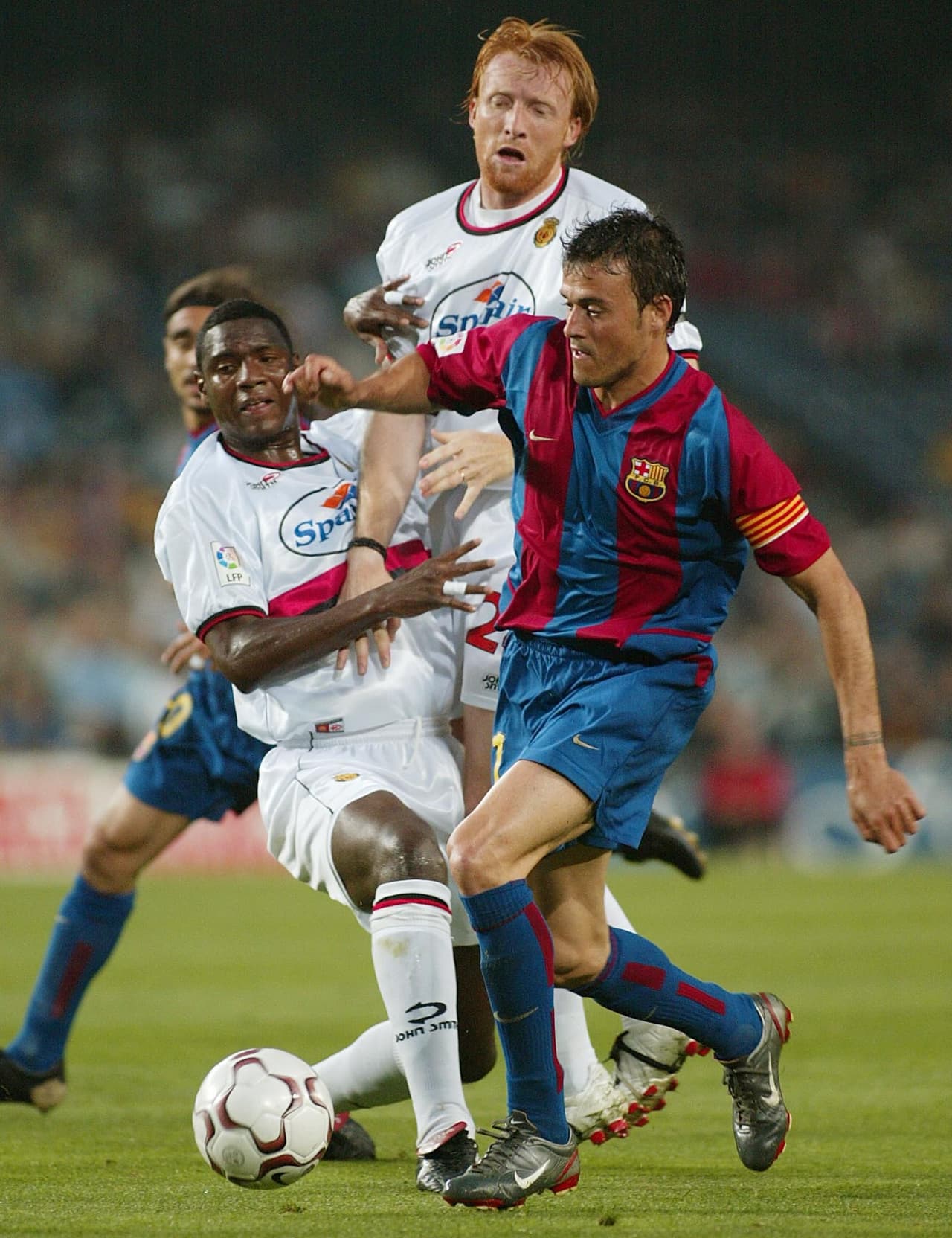 Harold Lozano fue otro Cafetero que militó en el fútbol español. Llegó al Valladolid, donde se hizo un nombre, y luego pasó al Mallorca con el que quedó campeón de la Copa del Rey en la temporada 2002/2003.