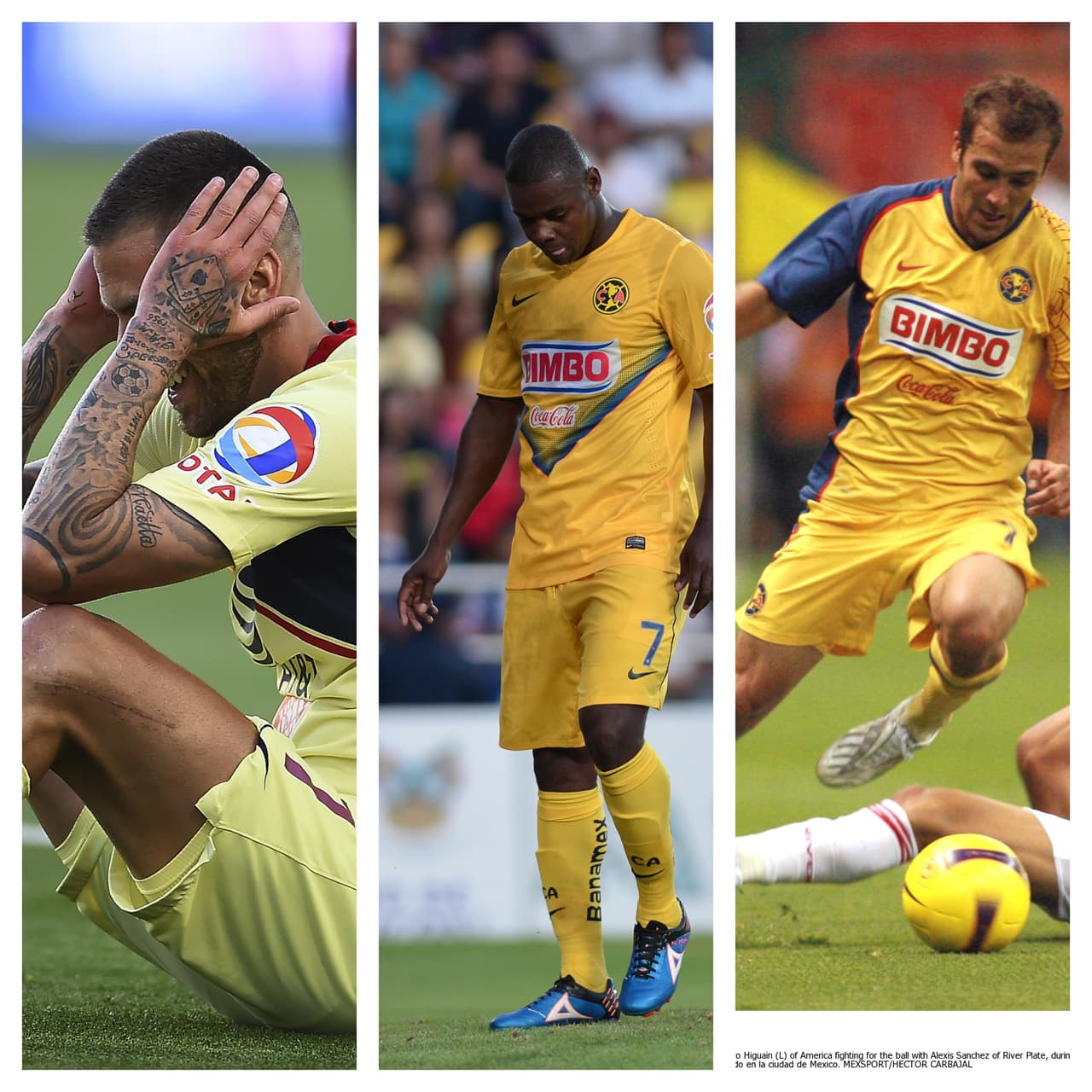 Contrataciones del Club América que no funcionaron.