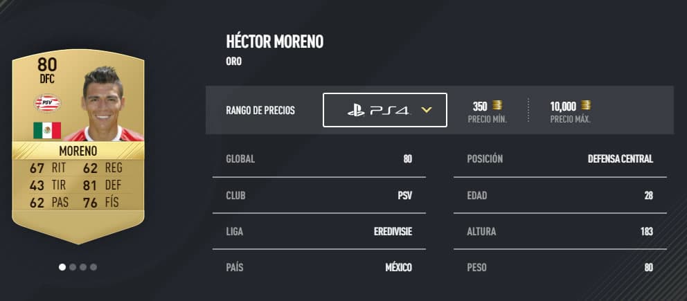 8.- Héctor Moreno | PSV