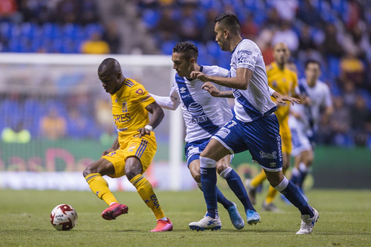 Tigres no logra romper el 0-0 en Puebla y se conforman en llevarse un punto a casa.