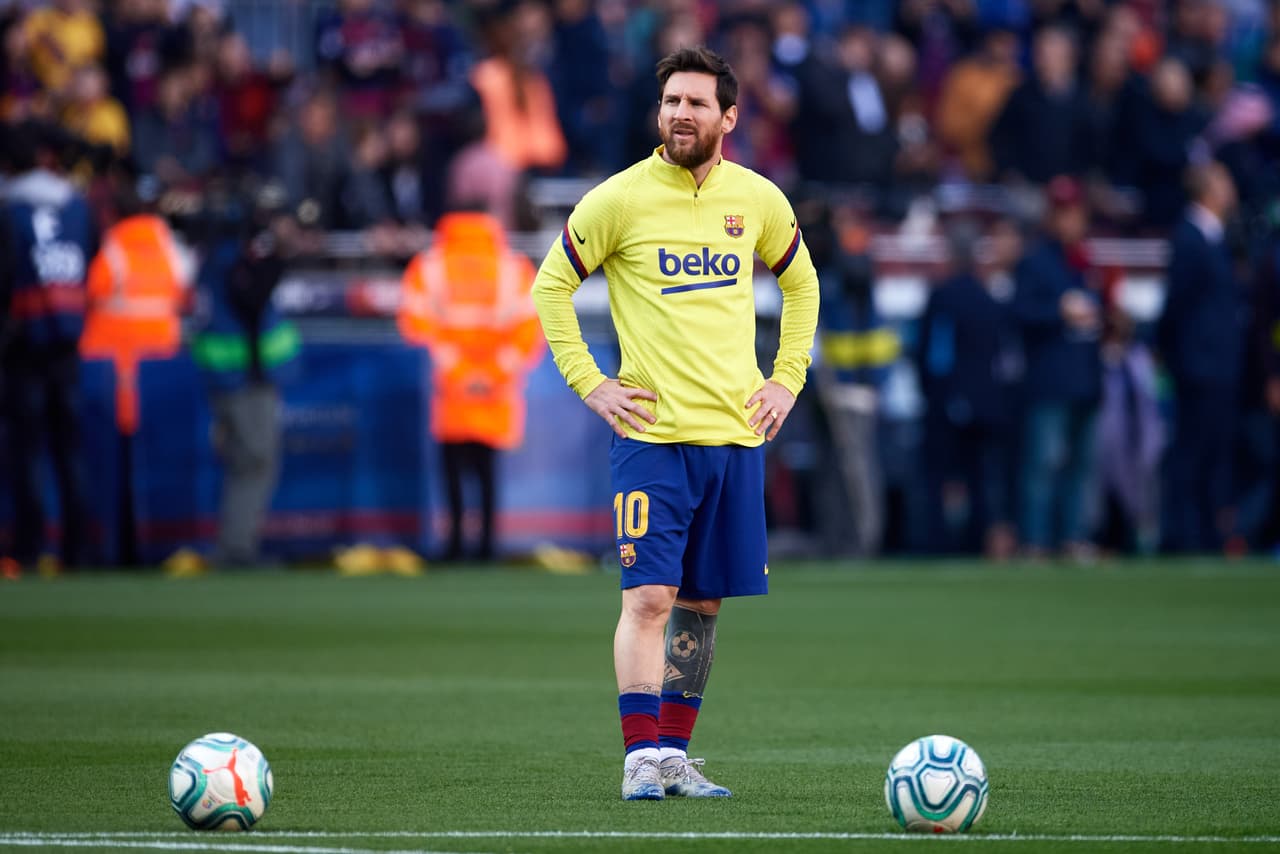 Lionel Messi no entrenó este sábado con el Barcelona