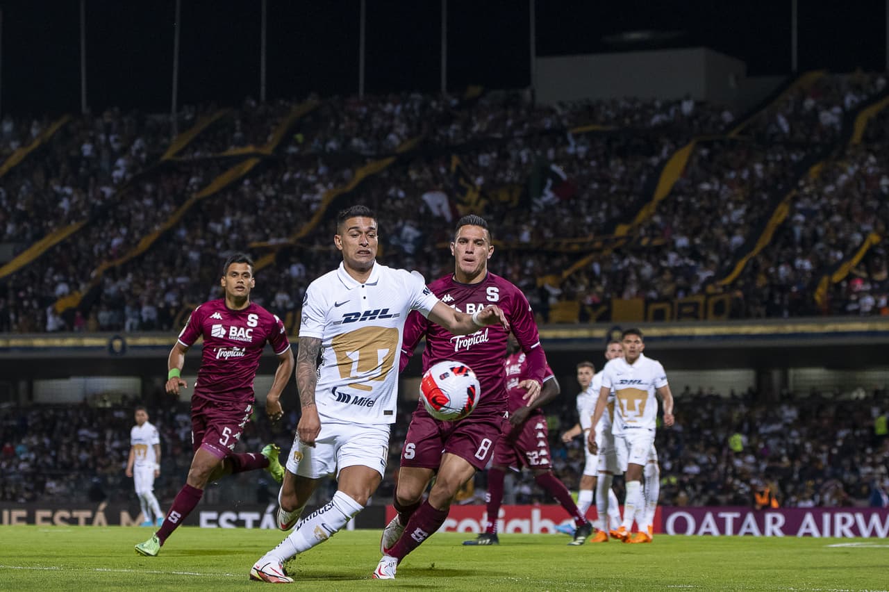 De la mano de Juan Dinenno, Pumas golea 4-1 al Saprissa, cierran la serie y aseguran su boleto a los cuartos de final de la Concacaf Liga de Campeones.