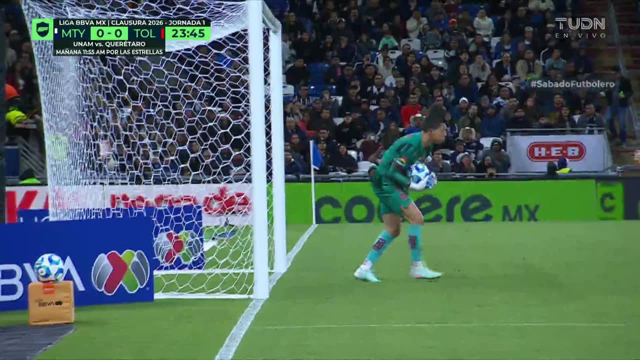 ¡TIRO ATAJADO! disparo por Fidel Ambríz.