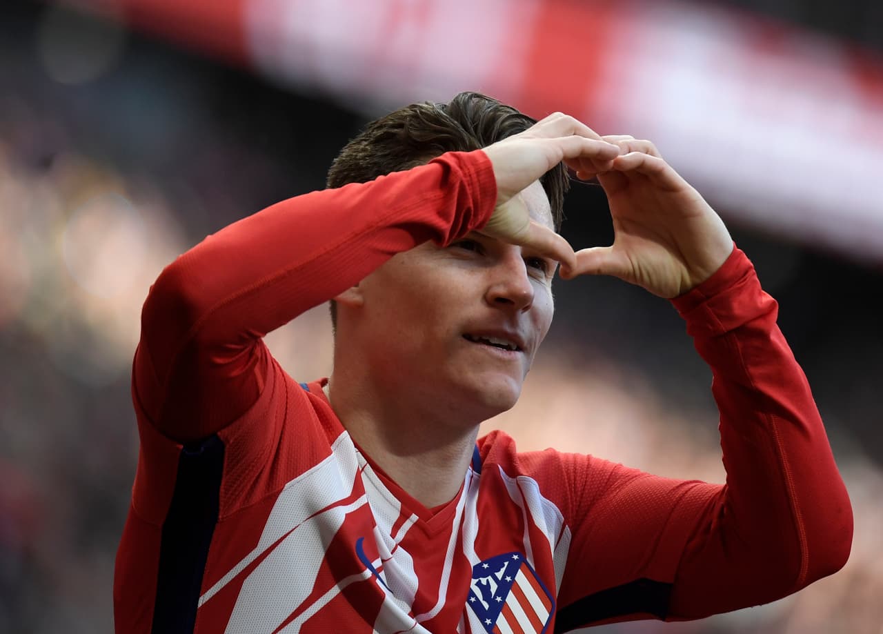 Gameiro logró abrir el cerrojo planteado por el Athletic y guió el camino a la victoria del Atlético de Madrid.