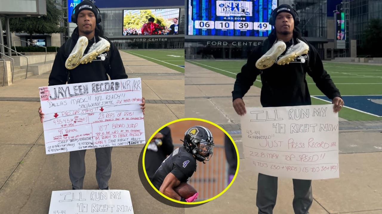 Jayleen Record busca oportunidad en la NFL afuera de los Dallas Cowboys