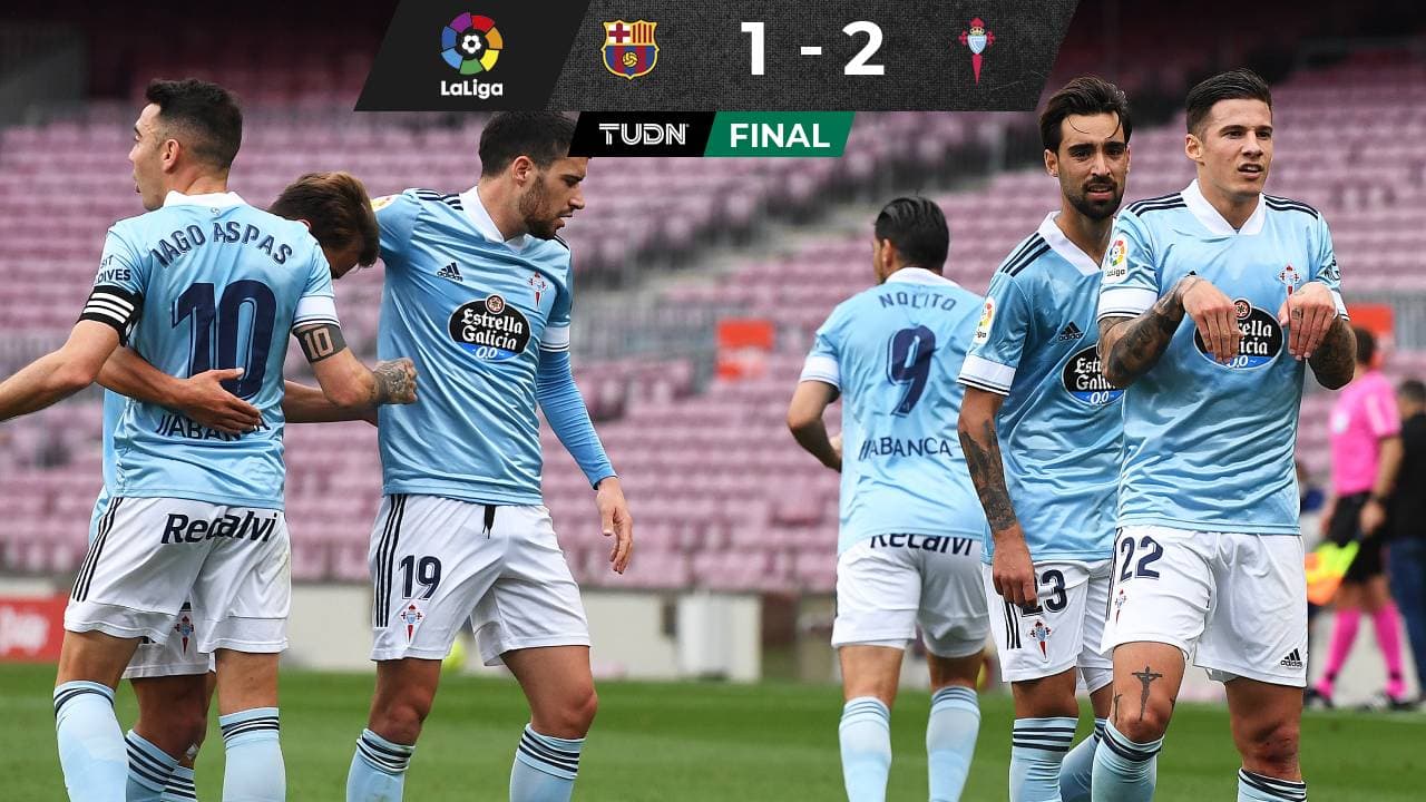 ¡Brutal! Néstor Araujo brilla en triunfo de Celta ante Barcelona