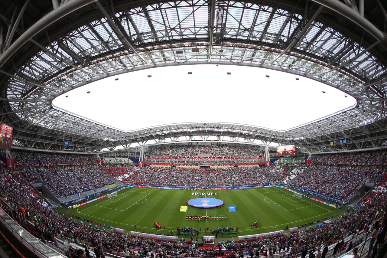 Ante miles de espectadores, presentes en el Kazan Arena, Portugal y México se enfrentaron por la primera jornada del Grupo A de la Copa Confederaciones.