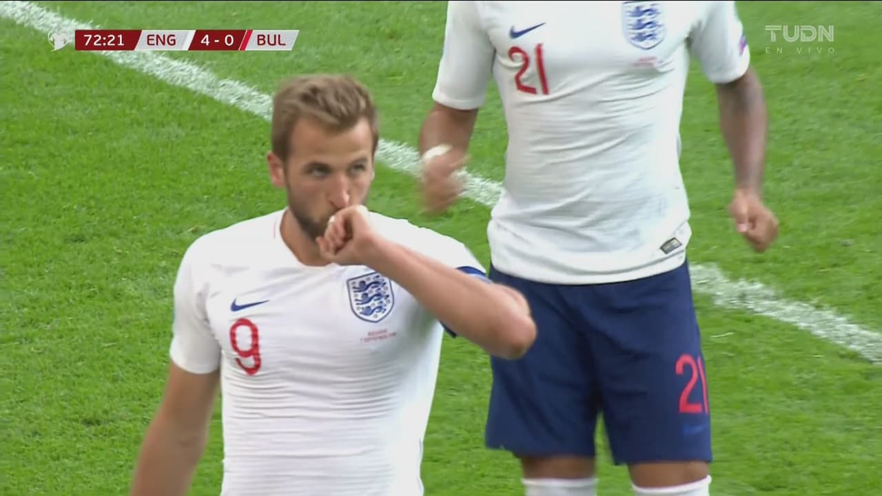 ¡Uno, dos y tres! Hat-trick de Kane