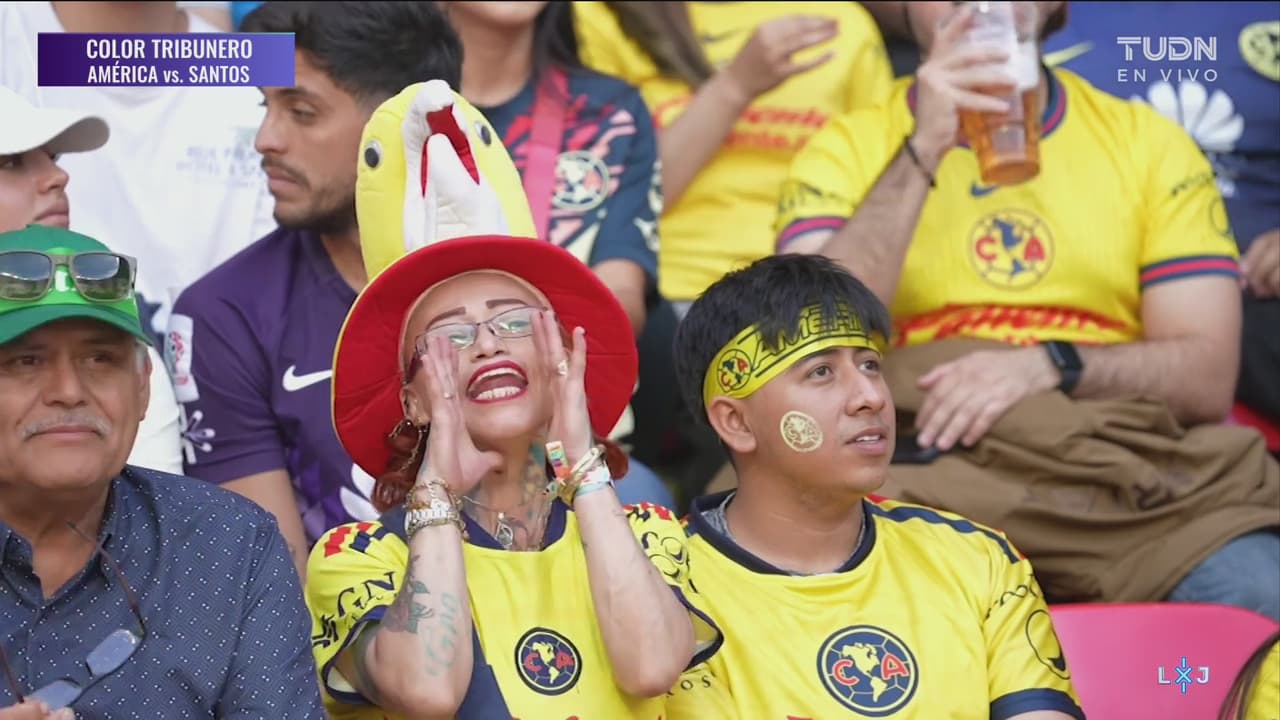 El Color Tribunero en el América vs. Santos