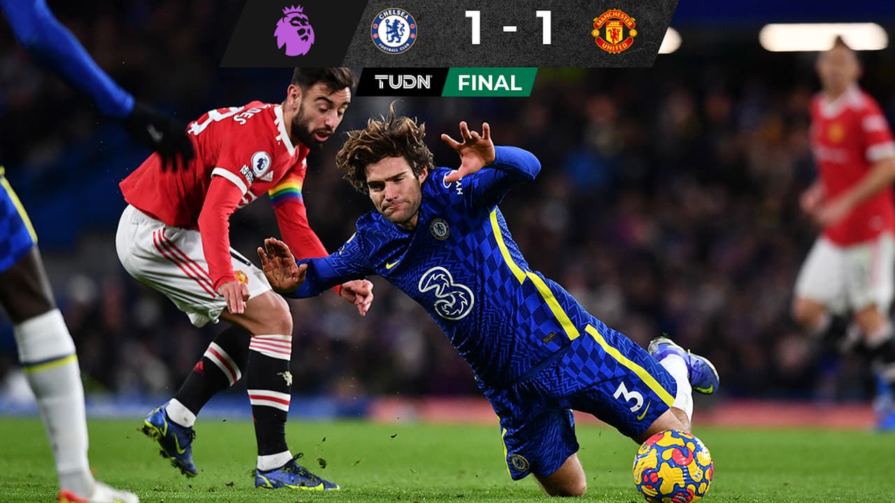 Chelsea rescata empate ante el United y se mantiene como líder