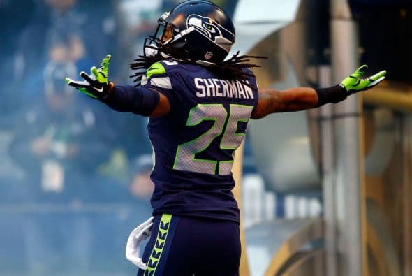 La afición de los Seahawks aclaman a su esquinero estrella, Richard Sherman, y estas imágenes demuestran el por qué. Disfruta lo mejor de él en la temporada 2013.