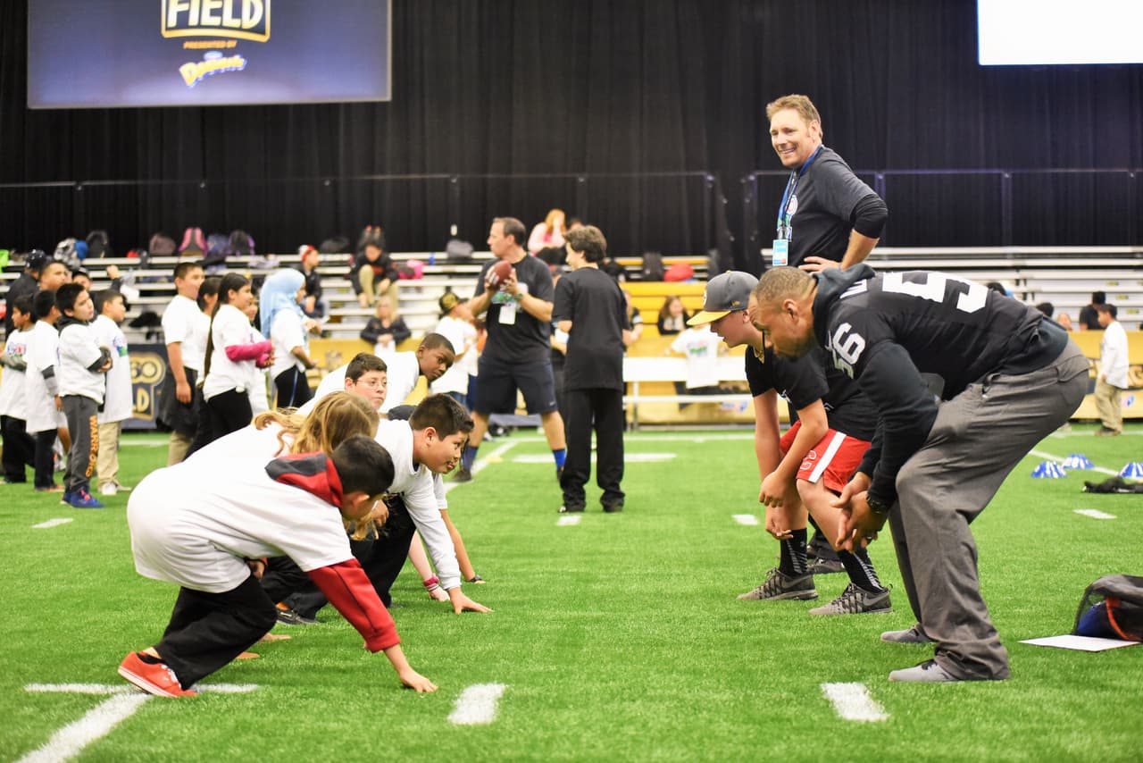 Actividades dentro del programa Play60 de la NFL