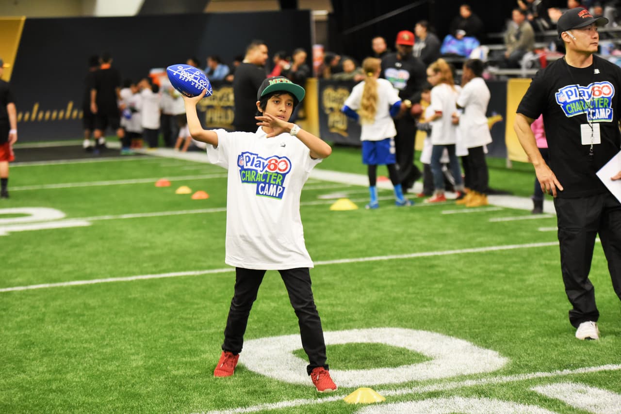 Actividades dentro del programa Play60 de la NFL